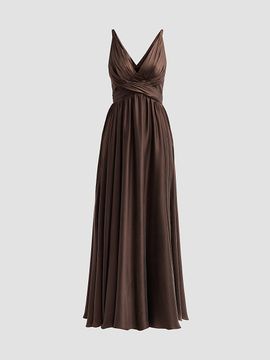 Zimmermann Women's Draped Silk Maxi Dress