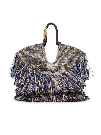 Zimmermann Women's Goldentime Small Fringed Tote Bag