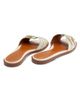 Zimmermann Women's Goldie Buckle-Detail Leather Slide Sandals - 3