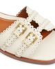 Zimmermann Women's Goldie Buckle-Detail Leather Slide Sandals - 6