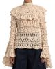 Zimmermann Women's Hypnotic Hand Crochet Sweater - 3