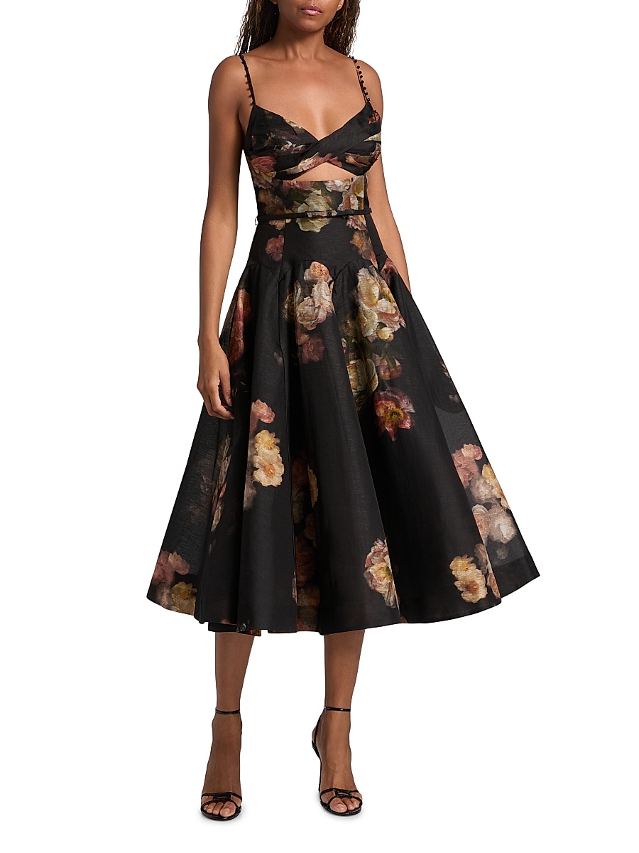 hypnotic tuck midi dress Buy Zimmermann Hypnotic Tuck belted mini shirt dress (1154D