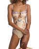 Zimmermann Women's Indra Bamboo-Trim One-Piece Swimsuit - 3