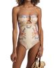 Zimmermann Women's Indra Bamboo-Trim One-Piece Swimsuit - 5