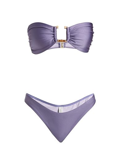 Zimmermann Women's Indra Bamboo Trim Bikini