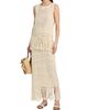 Zimmermann Women's Indra Crochet Fringe Cotton Midi-Skirt - 2