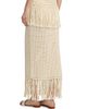 Zimmermann Women's Indra Crochet Fringe Cotton Midi-Skirt - 5