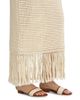 Zimmermann Women's Indra Crochet Fringe Cotton Midi-Skirt - 6