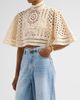 Zimmermann Women's Indra Embroidered Cape - 4