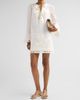 Zimmermann Women's Indra Embroidered Tunic Mini Dress - 2