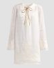 Zimmermann Women's Indra Embroidered Tunic Mini Dress - 6