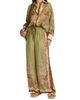 Zimmermann Women's Indra Printed Silk Relaxed-Fit Drawstring Pants - 2