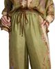 Zimmermann Women's Indra Printed Silk Relaxed-Fit Drawstring Pants - 6