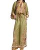 Zimmermann Women's Indra Printed Silk Relaxed Button-Front Shirt - 2