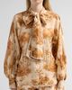 Zimmermann Women's Indra Printed Tieneck Blouse - 5