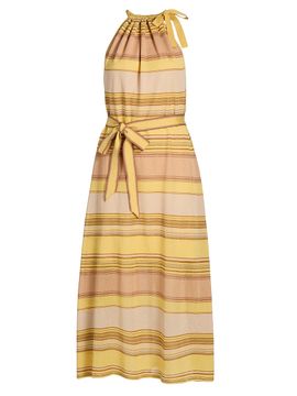 high split halter maxi dress Pink Halter Maxi Dress with Thigh Split | Deep V-Neck Backless Formal Gown  Kouvr Fashion