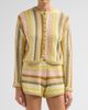 Zimmermann Women's Indra Striped Crochet Cotton Cardigan - 4