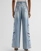 Zimmermann Women's Kindred Spirit Alchemy Appliqué Relaxed Flare Jeans - 3