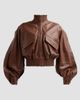 Zimmermann Women's Kindred SpiritLuna Leather Bomber Jacket - 1