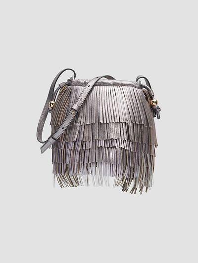 Zimmermann Women's Leather Fringe Crossbody Bag