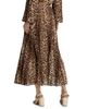 Zimmermann Women's Leopard Sunray Pleated Maxi Skirt - 5