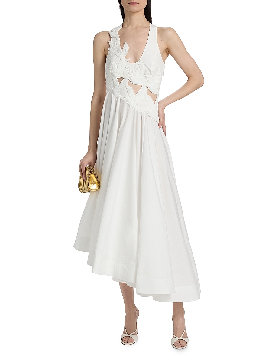 zimmermann asymmetric midi dress Sandro tweed mini dress with belt