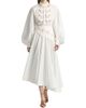 Zimmermann Women's Luna Applique Cotton Maxi Skirt - 2