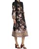 Zimmermann Women's Luna Floral Linen Midi-Dress - 4