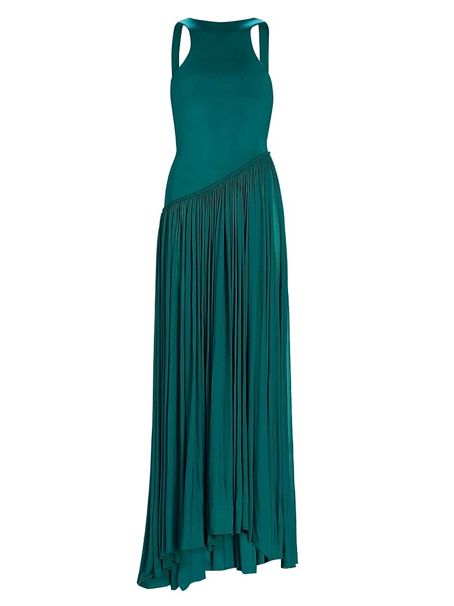 green emerald velvet dress Zimmermann // Green Ottie Swing Maxi Dress – VSP Consignment