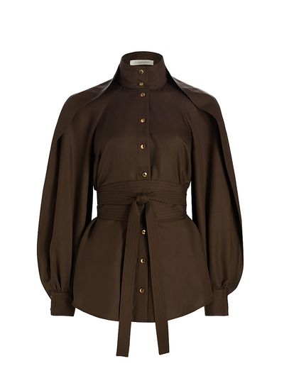 Zimmermann Women's Luna Obi Silk Tunic