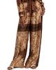 Zimmermann Women's Luna Printed Silk Track Pants - 3