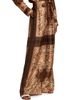 Zimmermann Women's Luna Printed Silk Track Pants - 4