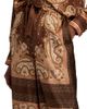 Zimmermann Women's Luna Printed Silk Track Pants - 6