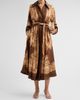 Zimmermann Women's Luna Silk Midi Shirtdress - 2