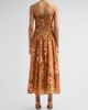 Zimmermann Women's Mahon Floral Tie-Front Midi Dress - 4
