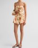 Zimmermann Women's Mahon Hibiscus Strapless Romper - 4