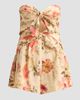 Zimmermann Women's Mahon Hibiscus Strapless Romper - 6