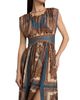 Zimmermann Women's Mahon Printed Silk Waisted Maxi Dress - 6