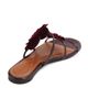 Zimmermann Women's Orchid 30MM Floral Leather Slides - 3