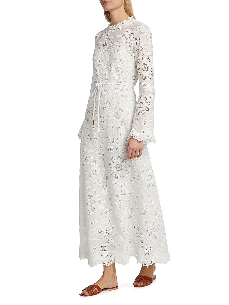 ax paris red lace dress Red Notch Front Lace Detail Midi Dress – AX Paris main image 1