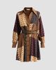 Zimmermann Women's Patchwork Tuck Mini Dress - 6