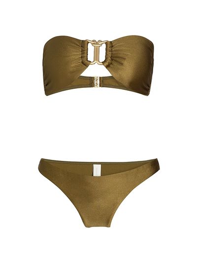 Zimmermann Women's Patience Bandeau Bikini