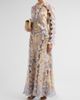 Zimmermann Women's Rebellion Scalloped Maxi Dress - 4