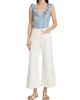 Zimmermann Women's Roselight Braided Pocket Crop Flare Jeans - 2