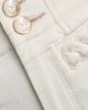 Zimmermann Women's Roselight Braided Pocket Crop Flare Jeans - 7