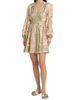 Zimmermann Women's Roselight Plunge Linen Minidress - 2