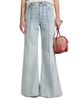 Zimmermann Women's Seamed Wide-Leg High-Rise Jeans - 3