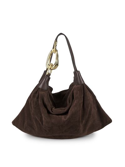 Zimmermann Women's Small Trampoline Suede Hobo Bag