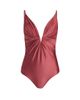 Zimmermann Women's Solstice Tuck Plunge One-Piece Swimsuit - 1