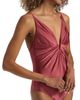 Zimmermann Women's Solstice Tuck Plunge One-Piece Swimsuit - 5